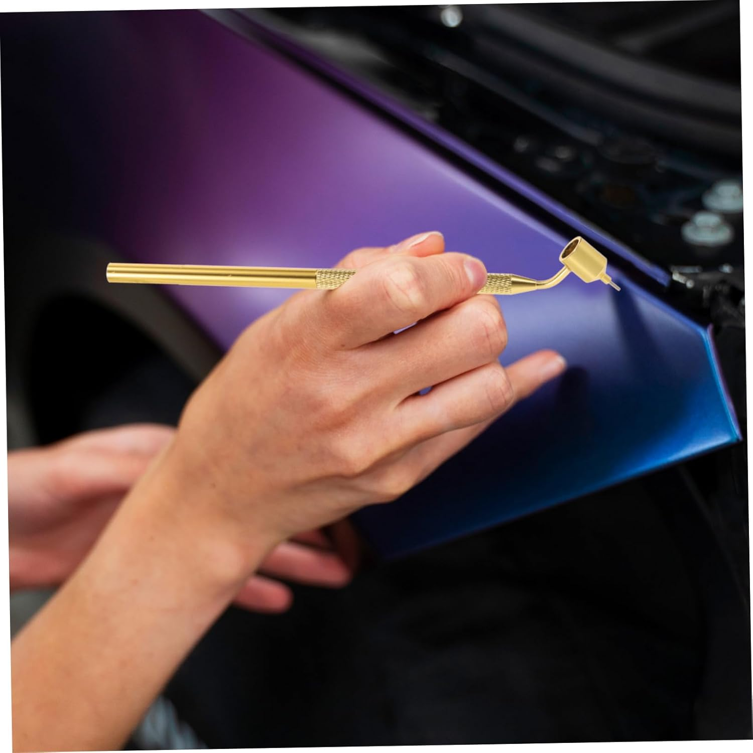 OSALADI 2Pcs Touch-Up Paint Pen Fine Tip Car Scratch Repair Detailing Paint Applicator Pen image number 4