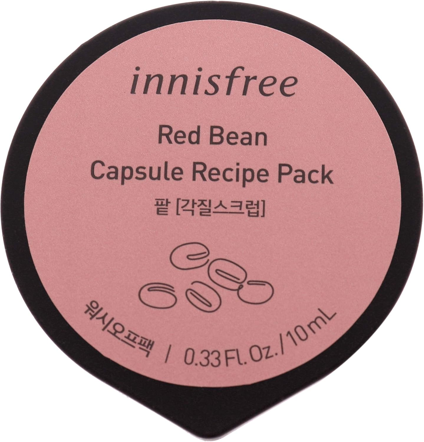 Innisfree Capsule Recipe Pack Mask - Red Bean by Innisfree for Unisex - 0.33 Oz Mask, 9.76 Millilitre image number 1