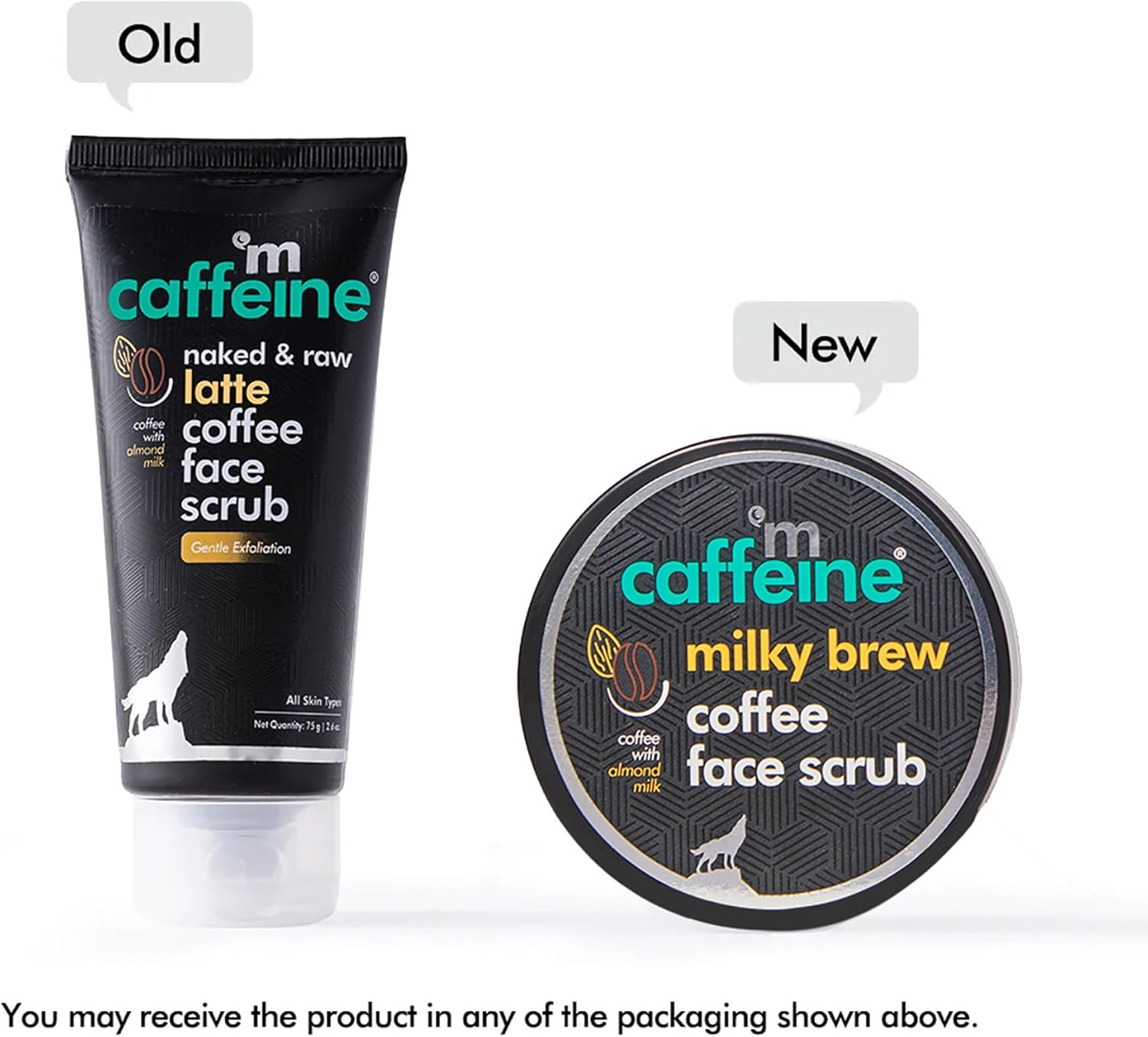 Mcaffeine Milky Brew Coffee Face Scrub - Face Cleanser for Glowing Skin - Face Wash Removes Tan and Blackheads - Almond Milk - All Skin Types - 2.6 Oz image number 5