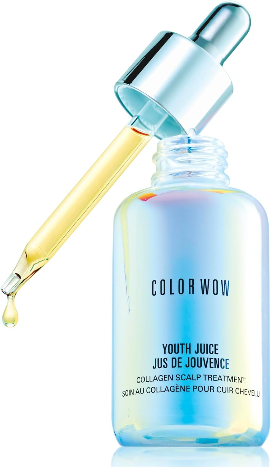 COLOR WOW Youth Juice Collagen Scalp Treatment &ndash; Supports Scalp Collagen to Help Keep Hair Follicles Strong and Elastic | Creates Optimal Conditions for Growth + Stronger, Thicker, Glossy Hair