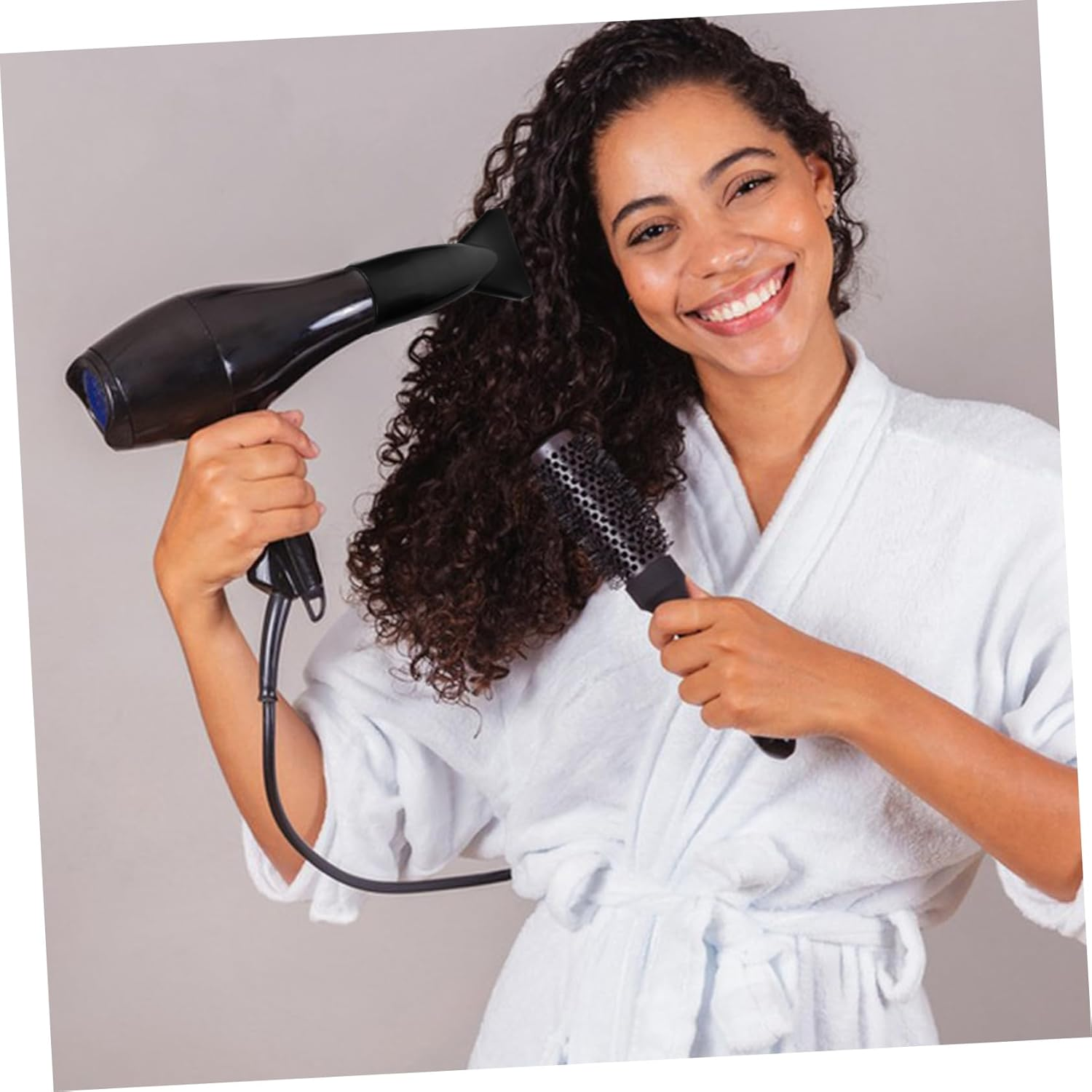 MERRYHAPY 3Pcs Blow Dry Attachment Nozzle for Hair Dryer Blow Dry Nozzle for Hair Styling image number 2