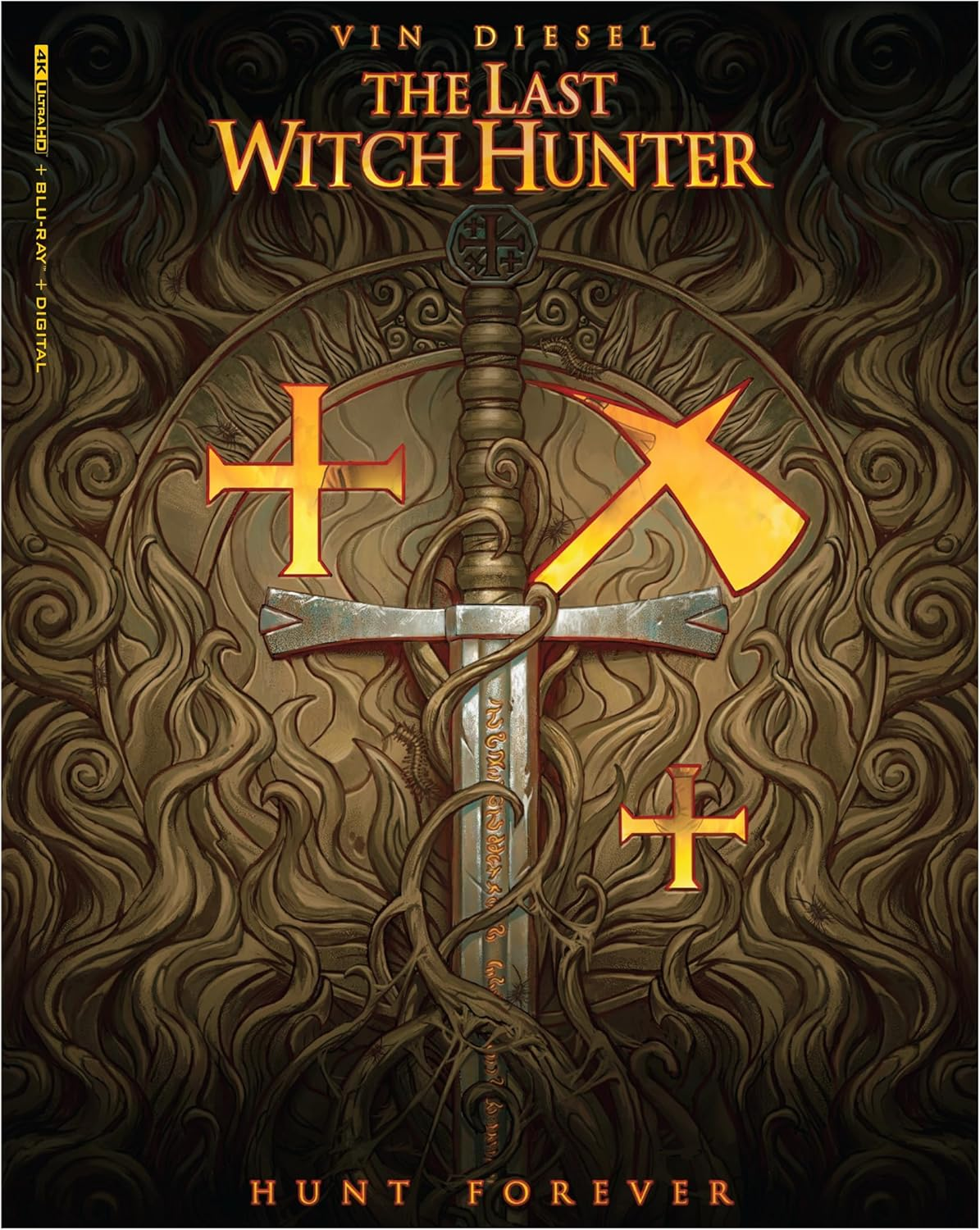 The Last Witch Hunter 4K + Bluray + Digital Amazon Exclusive Steelbook [Blu-Ray] image number 4