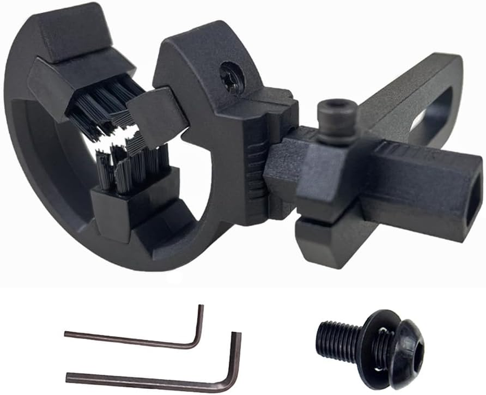 Archery Whisker Biscuit Arrow Rest Brush Capture Arrow Rest for Compound Bow & Recurve Bow Hunting Shooting Targeting Right and Left Hand