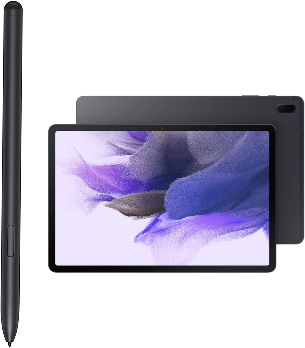 Galaxy Tab S7 FE S Pen Replacement Stylus Pen for Samsung Galaxy Tab S7 FE, Tab S7, SM-T730, SM-T733, SM-T736B Touch Pen (Withoutbluetooth) + Tips/Nibs(Mystic Black) - S7 Fe Pen Nibs image number 3