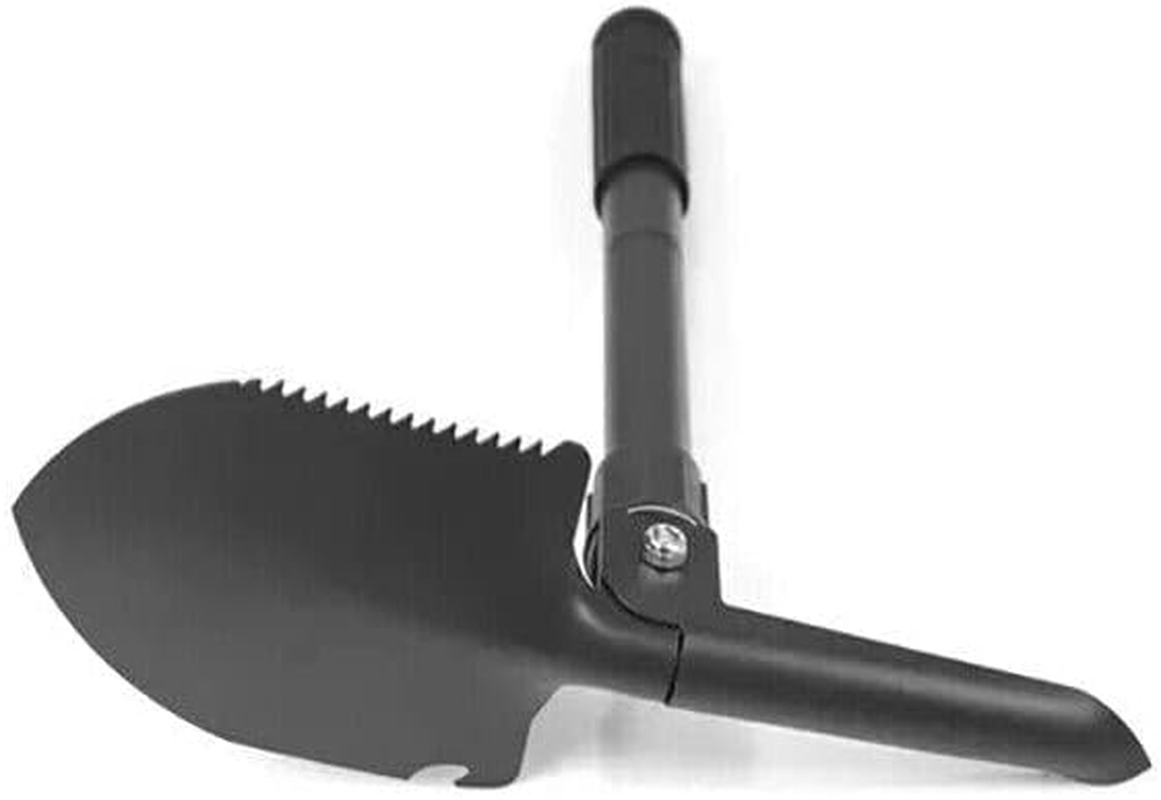 AIMALL Outdoor Survival Foldable Shovel Spade Garden Camping Hiking Camp Compass image number 3