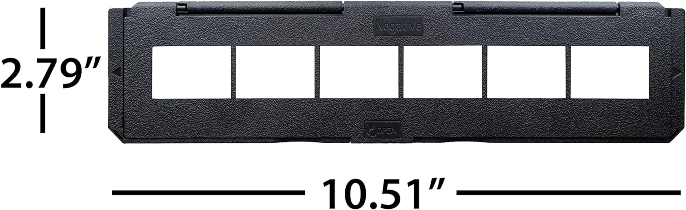 Magnasonic Long Tray Negative Film Holder for 35Mm Compatible Film Scanners, Holds 6 Negative Frames to Speed up Processing Time, Easy to Use, Gently Flattens and Protects Film Edges - Set of 3 (NT01) image number 1