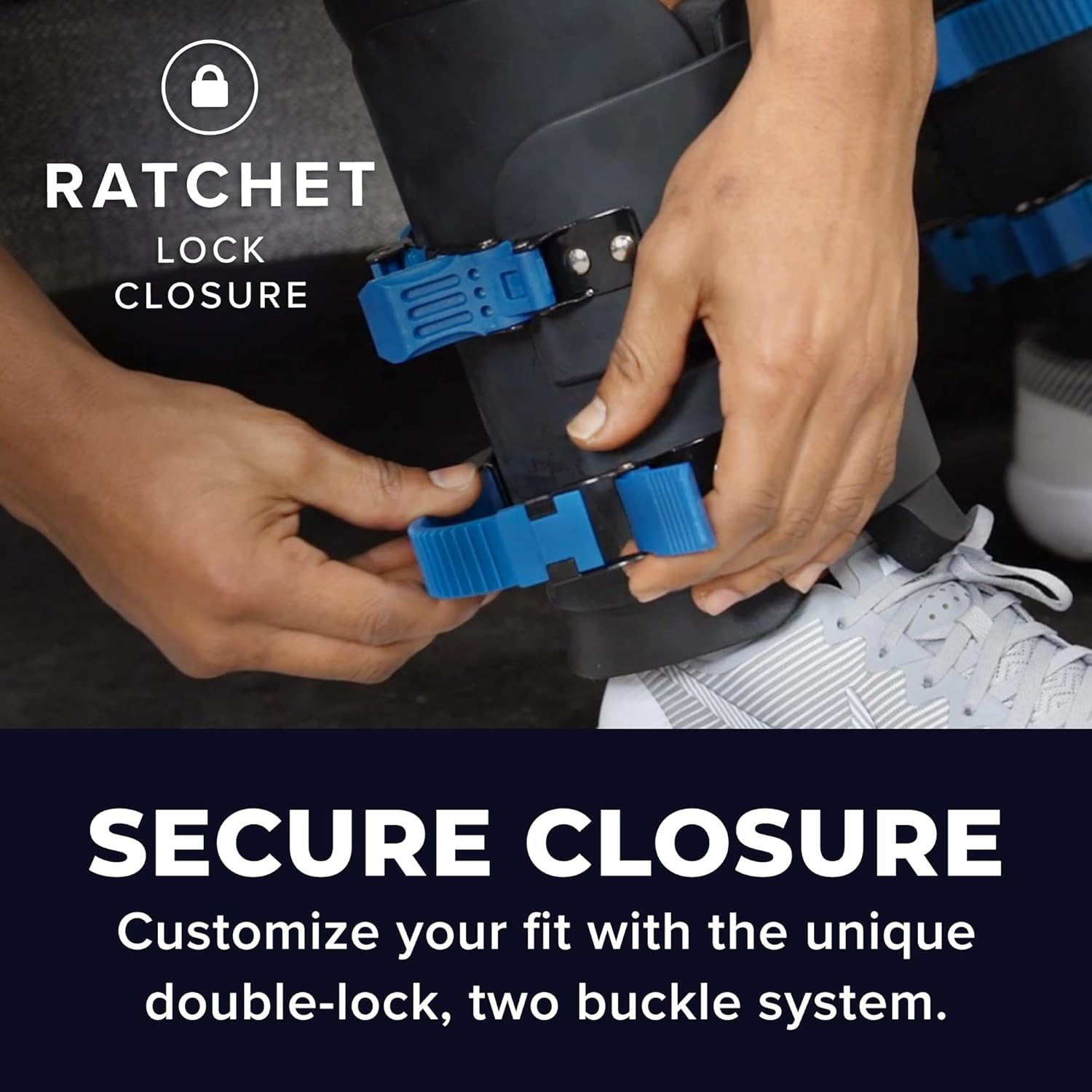 Teeter Ez-Up Gravity Boots for Inversion Decompression Stretching, Back Pain Relief and Abdominal Exercise image number 5