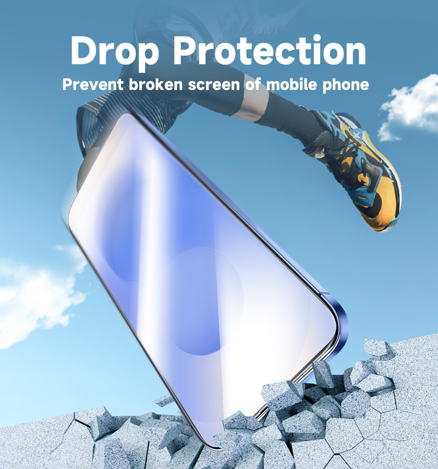 MAGIC JOHN 2 Pack for Samsung Galaxy S25+/S25 plus Tempered Glass Screen Protector, Auto Dust-Elimination Installation, Bubble Free, HD Clear, Shock-Resistant image number 4