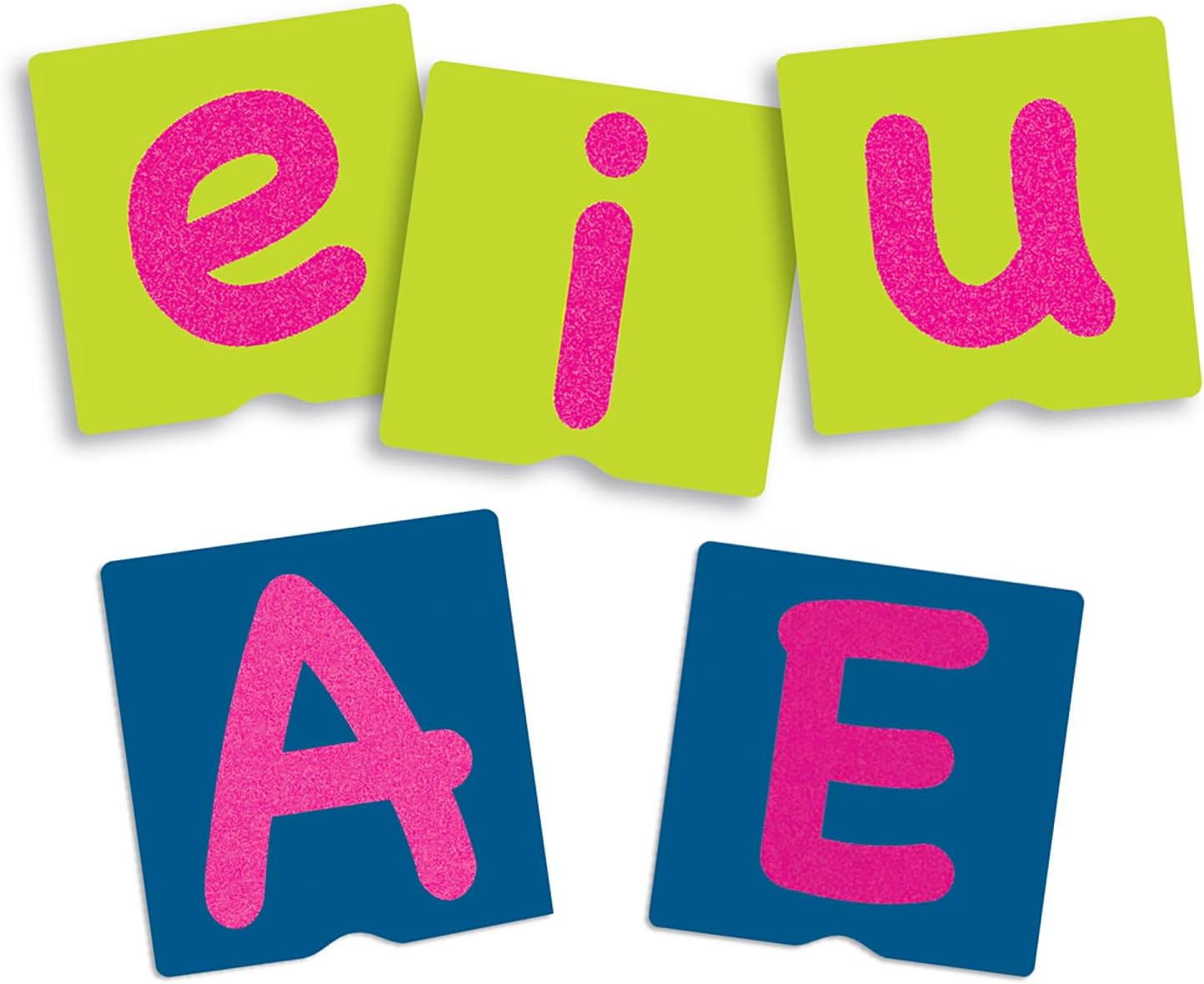 Akros (AKRP1) 20613 Akros Tactile Letter Cards with Punctuation Signs the Senses, Multi-Colour image number 3