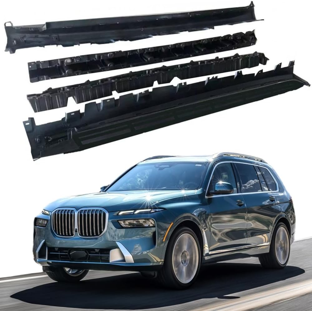 TINIANHHCT 2PCS Side Steps Running Boards Fits for BMW X7 G07 2019-2025 Fixed Pedals image number 3