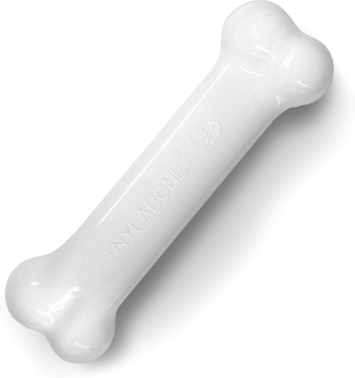 Nylabone Chicken Bone Chew Toy on Card, Wolf image number 4