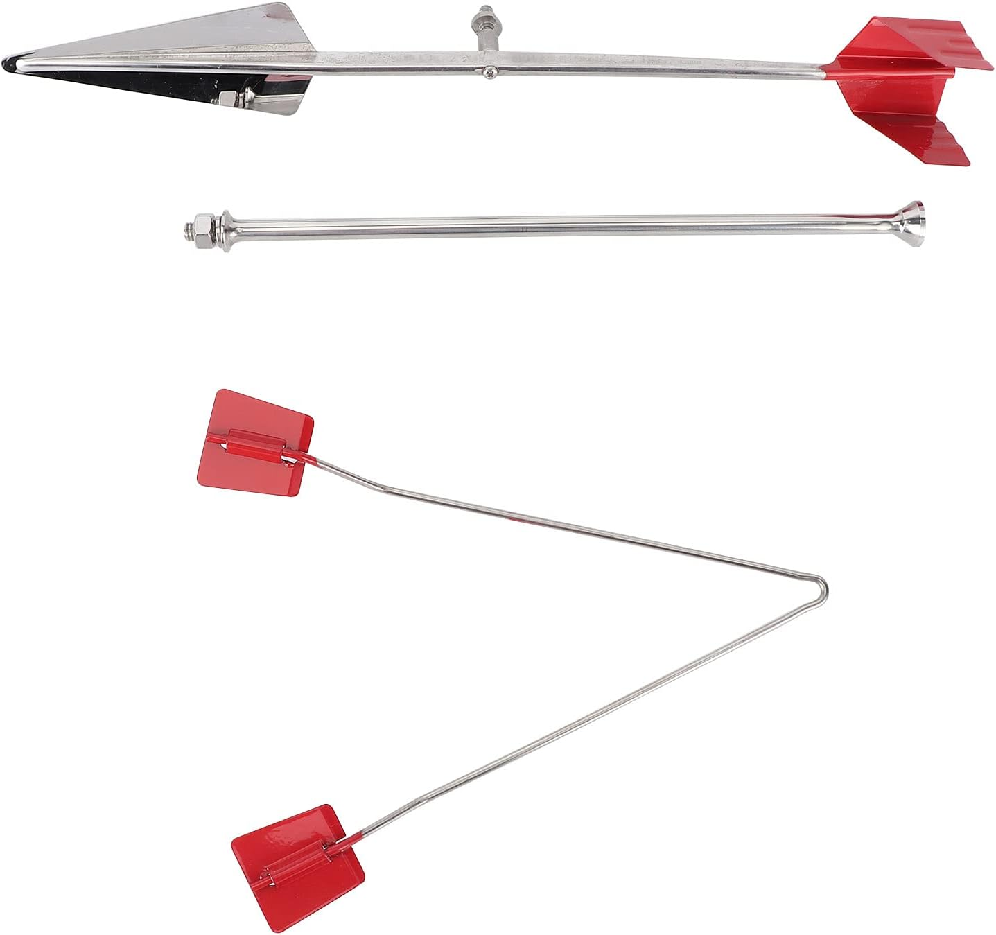 Domary Marine Weather Vane Wind Direction Indicator 304 Stainless Steel Yacht Sailing image number 1