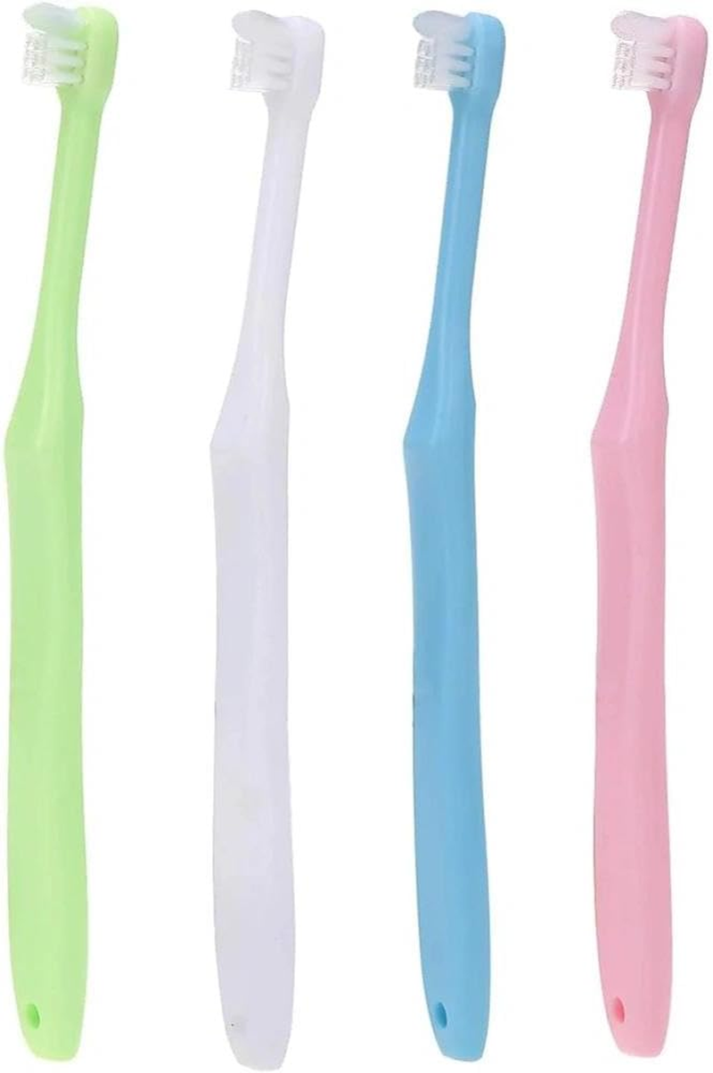 Interdental Brush with Small Head for Braces and Tight Teeth, Precision Cleaning Tuft Toothbrush for Sensitive Gums (4-Pack)- Ruibex image number 4