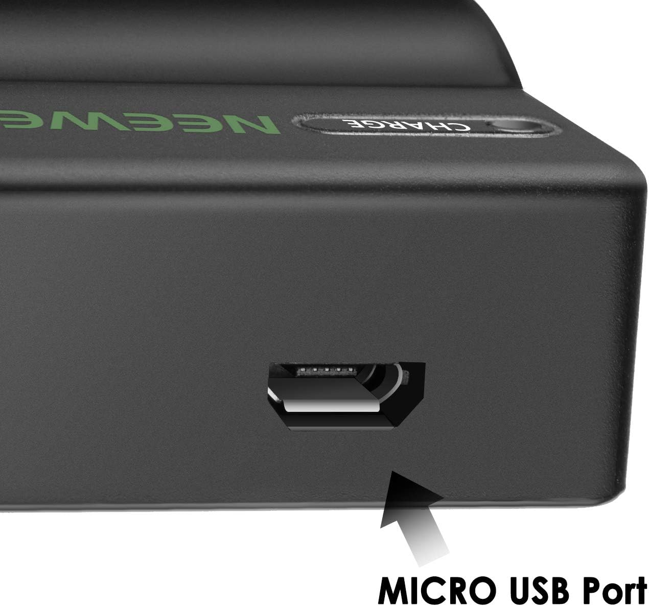 Neewer Slim Fast Micro USB Battery Charger for Nikon EN-EL14 En-El14A, Nikon D3200, D3100, D5500, D5300, D5200, D5100, D3300,DF DSLR, Coolpix P7800, P7700, P7000 Cameras, Multi Charging Option image number 2