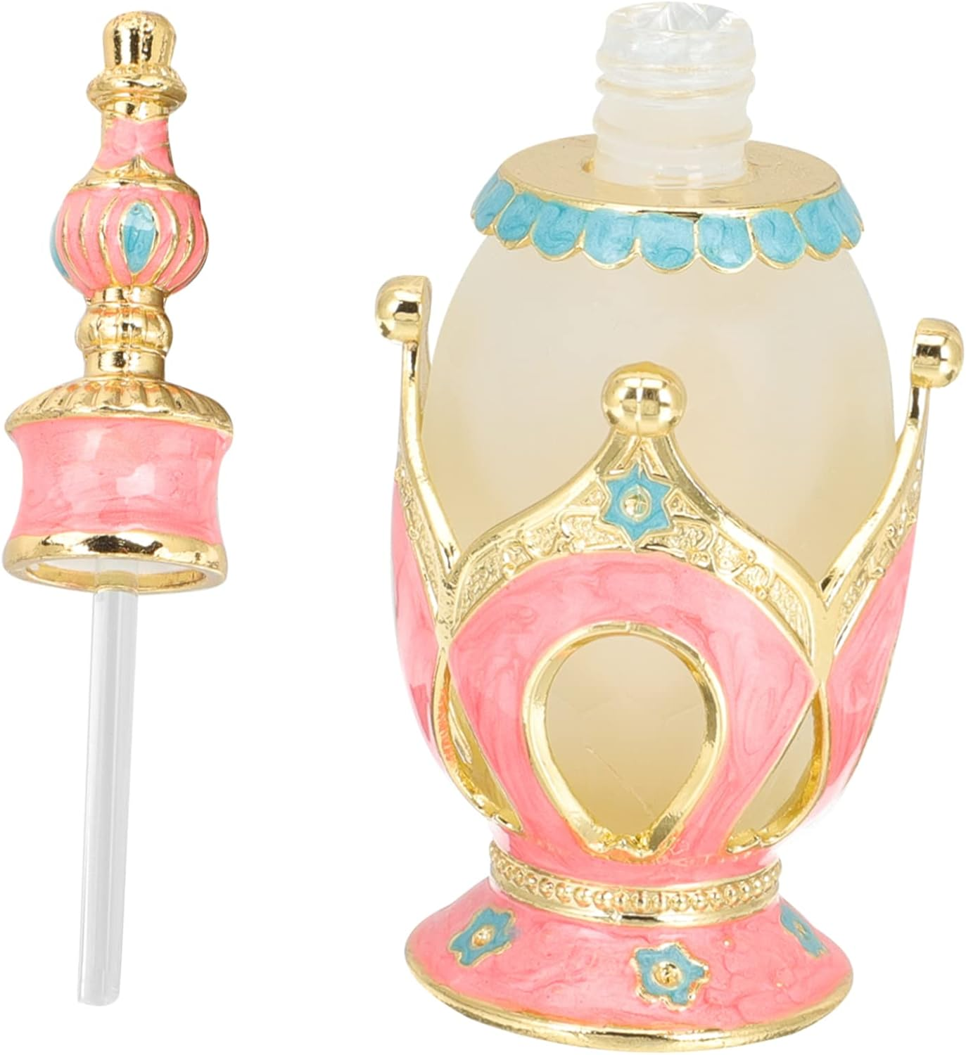 Cabilock Essence Bottle Perfume Essential Oil Empty Aroma Bottle Alloy Material for Travel and Diffuser Use image number 6