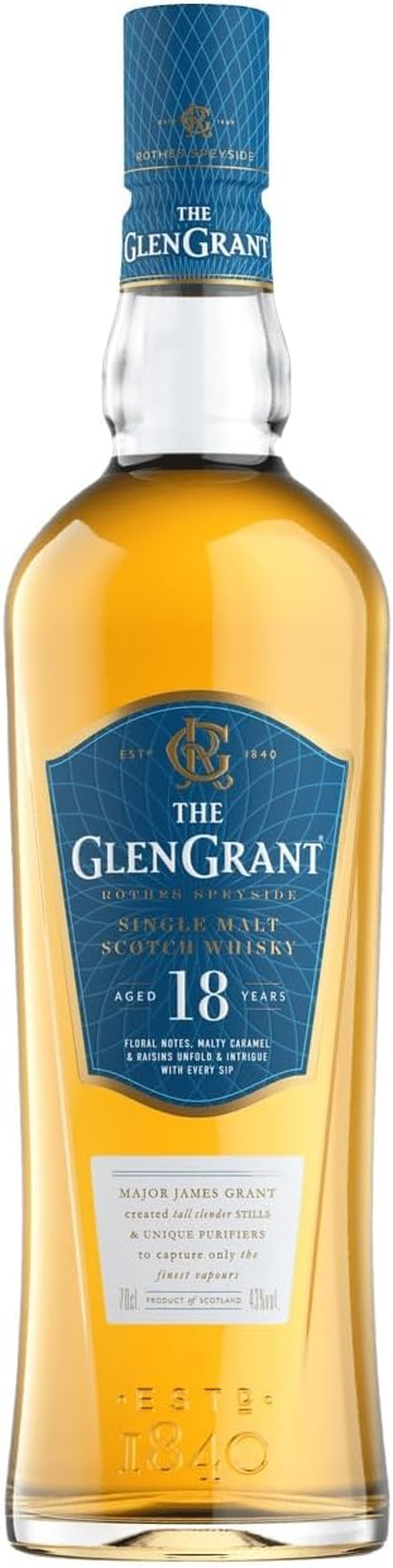 Glen Grant 8YO Rare Edition Single Malt Scotch Whisky 700Ml