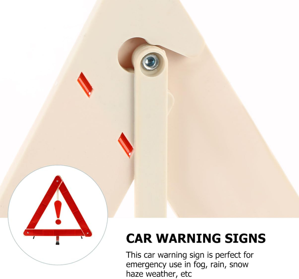 Foldable Auto Warning Sign Triangle Road Safety Warning Triangle for Car Emergency Reflective Car Safety Sign for Roadside Breakdown in Australia image number 4