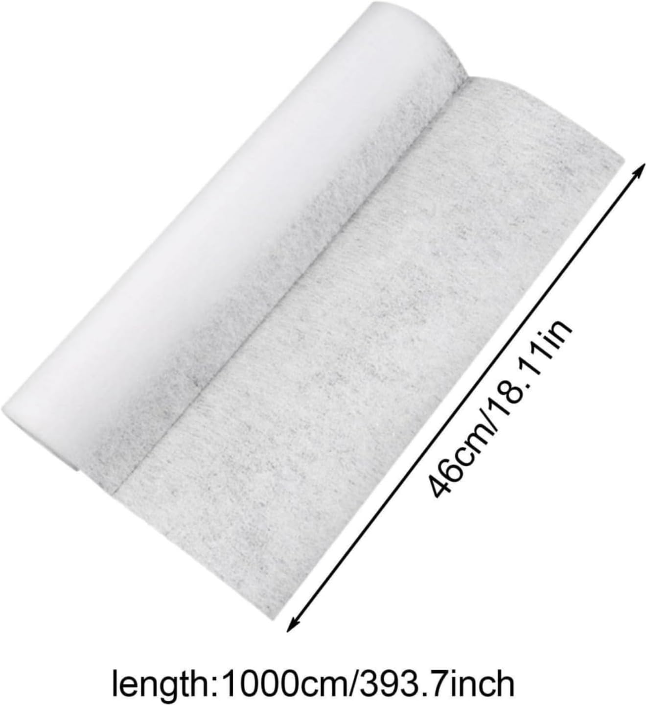 MILIOG Range Hood Filter Paper Roll, Non-Woven Oil Absorbing & Flame Retardant Universal Grease Filter for Cooker Hood/Extractor Fan, 46Cm X 10M with Magnetic Strips & Adhesive image number 6