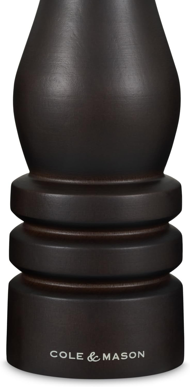 Cole & Mason H233020 London Chocolate Wood Salt and Pepper Mill Set, 220Mm, Precision+ Carbon/Ceramic Mechanisms, Salt and Pepper Grinders with Adjustable Grind, Beech Wood, Gift Set image number 3