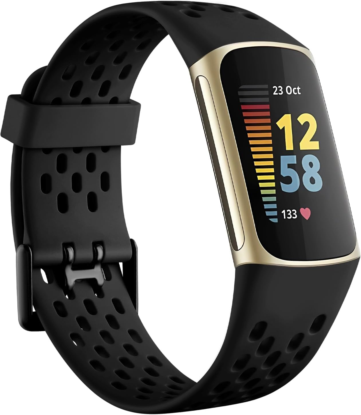 Maledan Compatible with Fitbit Charge 5 Band/Charge 6 Band Women Men, Soft Breathable Comfortable Replacement Sport Strap Adjustable Wristbands for Fitbit Charge 5/ Charge 6 Advanced Fitness Tracker