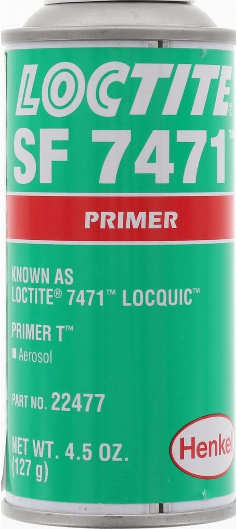 Loctite 22477 7471 T Primer in Aerosol Can 4.5 Oz Amber (Pack of 10)