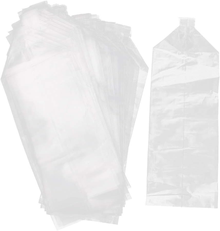 P Prettyia 50 Pcs Plastic Fish Bags for Shipping, Transporting Fish Transport Bags, 12X33Cm image number 5