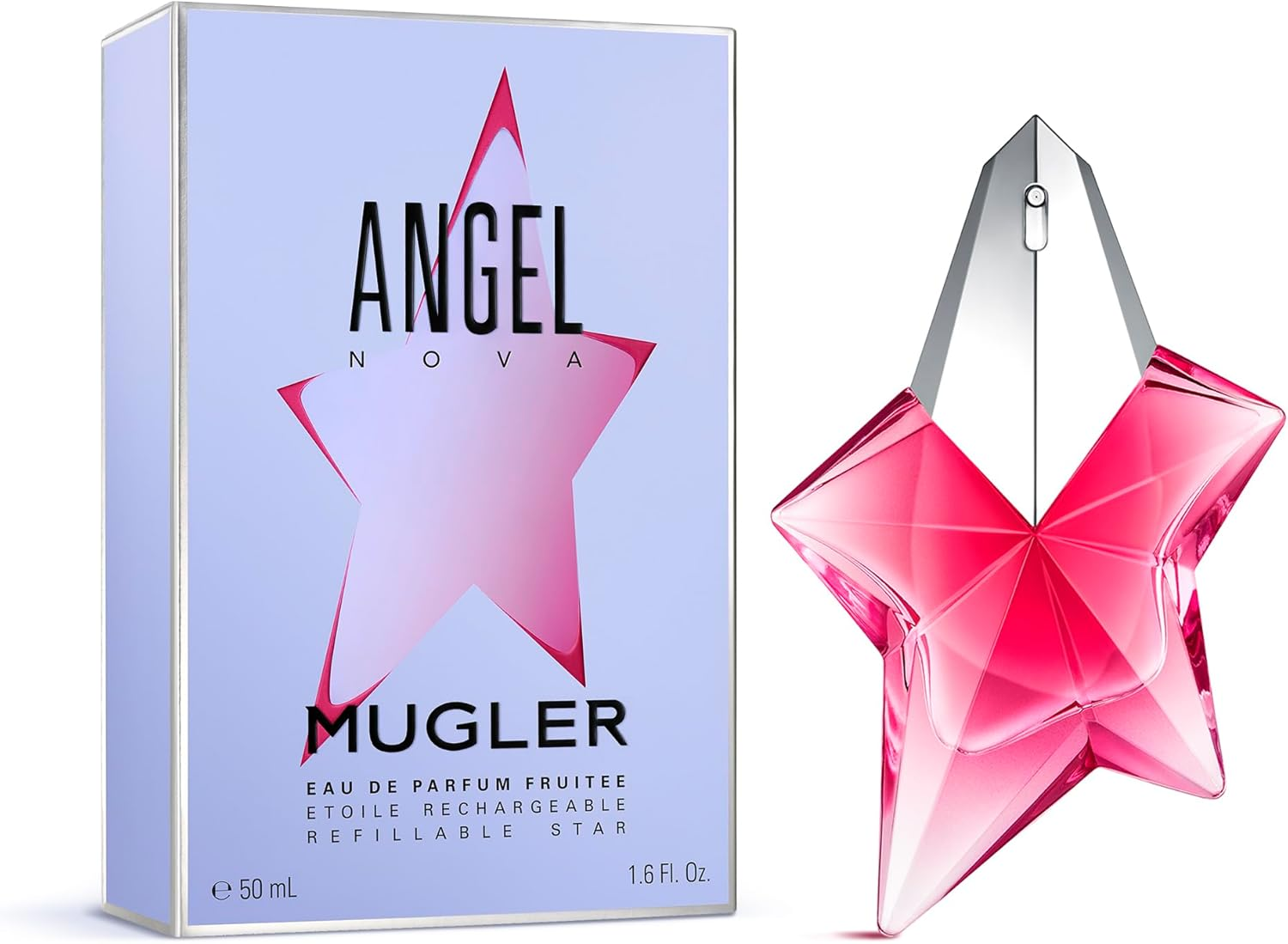 MUGLER - Angel Nova - Eau De Parfum Fruit&eacute;e - Women'S Perfume - Floral Ambery Fruity Scent - Captivating Fragrance - Raspberry image number 4