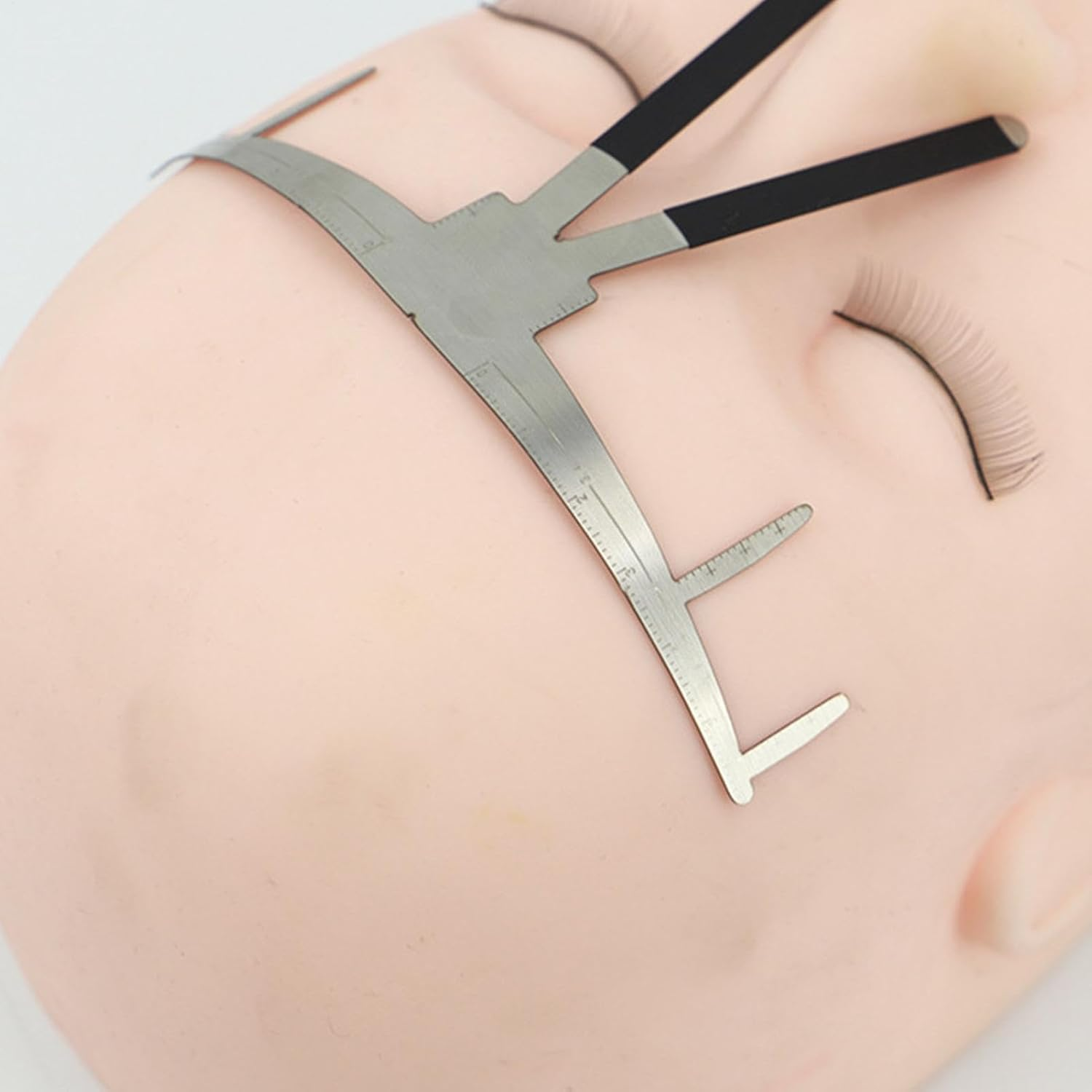 Shurzzesj Eyebrow Mapping Tool | Accurate Eyebrow Shaper Tool Positioning Ruler | Sturdy Brow Measuring Tool Eyebrow Positioning Tool for Drawing Eyebrows image number 4