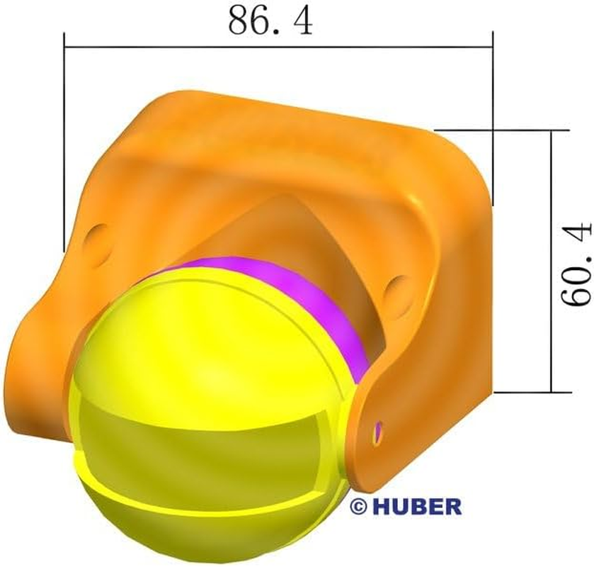 HUBER Motion 60HF Radar Motion Sensor 180&deg; Indoor/Outdoor, IP44, 1200W Switching, White - White image number 5