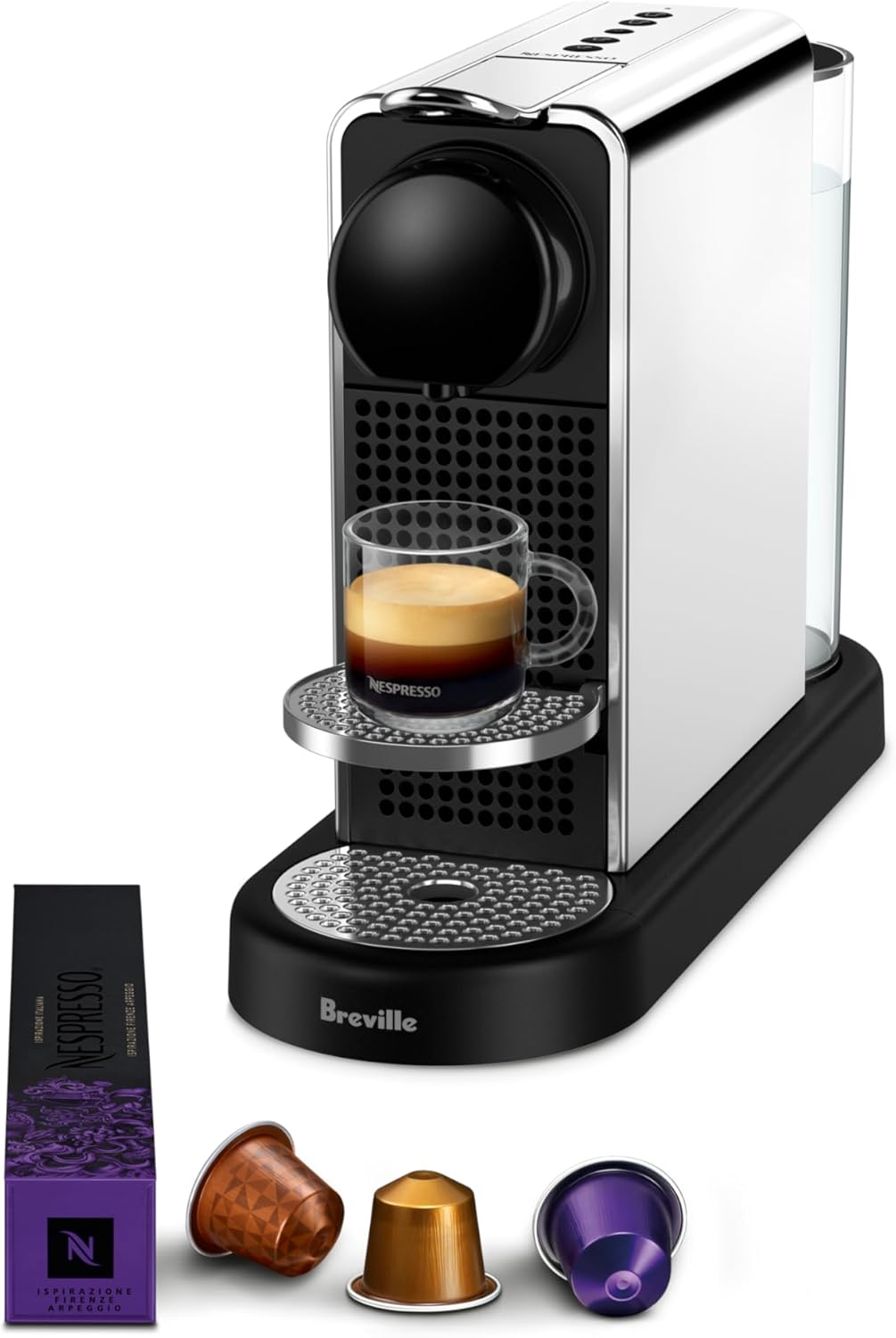Nespresso Citiz Platinum Coffee Machine by Breville, BEC520PSS4JAN1 image number 3