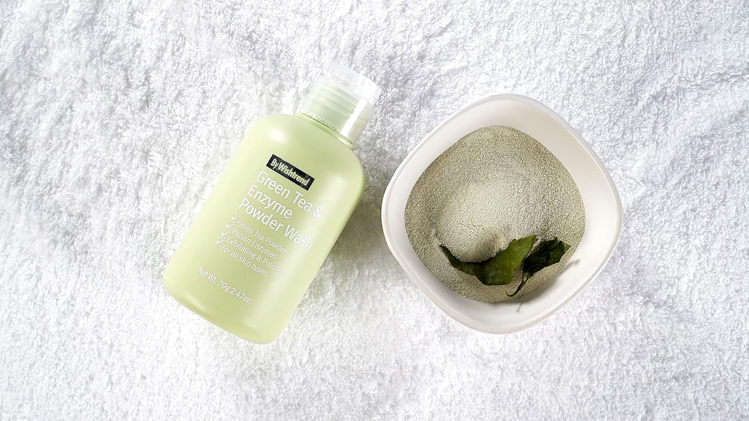 By Wishtrend Green Tea & Enzyme Powder Wash image number 3