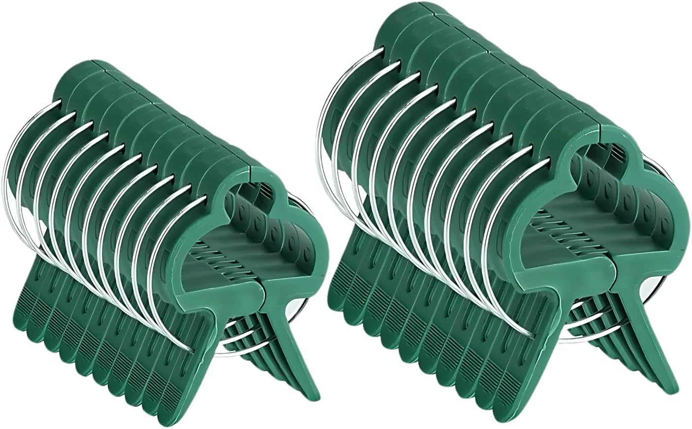 EZONEDEAL Plant Ties Reusable Garden Tape with 20Pcs Plant Clips Reusable Adjustable Thicker Support for Growing Strong Grip Gentle Plant & Flower Clips for Supporting Stems image number 1