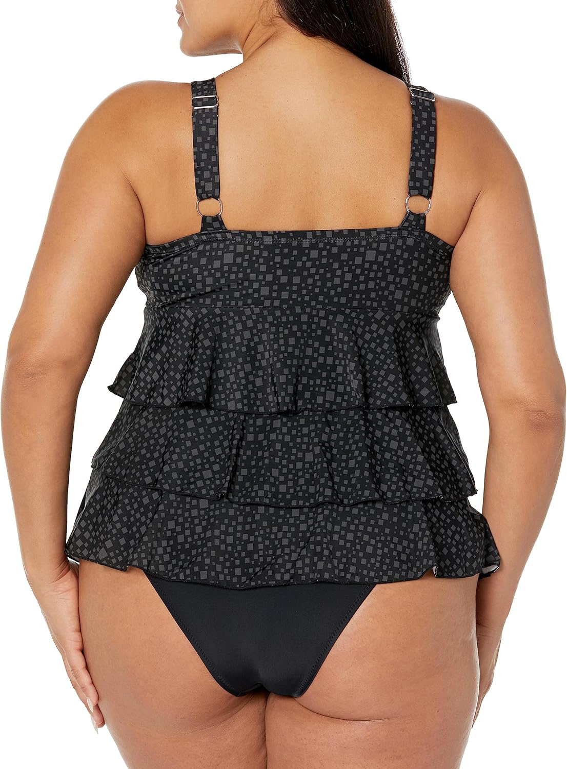 Fit 4 U Women'S Maya Border, 3 Tier Bandeau Mastectomy Top