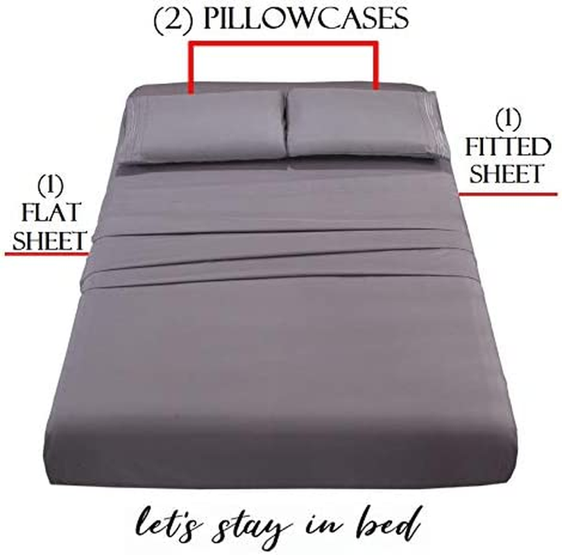 Elegant Comfort Luxury Wrinkle,Fade and Stain Resistant 1500 Thread Count Egyptian Quality 4-Piece Bed Sheet Set, Deep Pocket, Hypoallergenic, Queen Size, Red image number 7