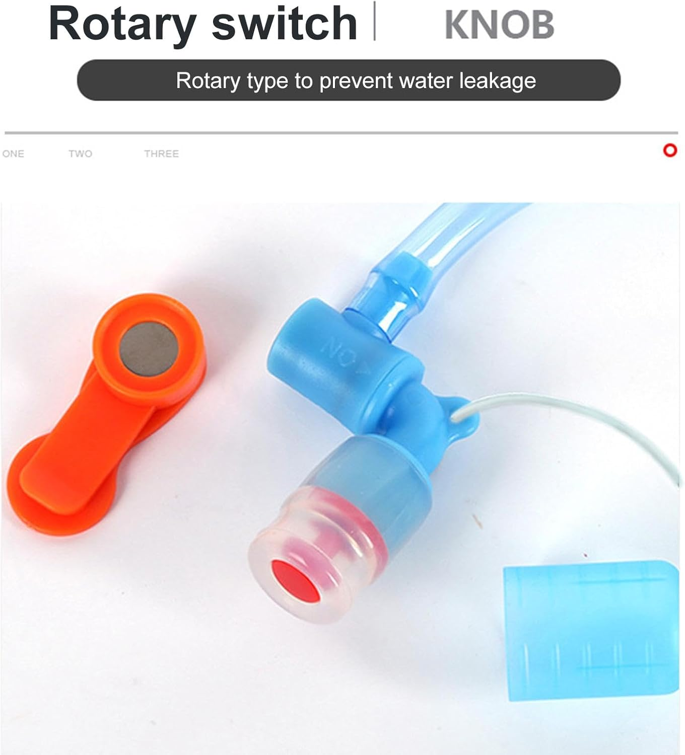 Generic Water Bottle Drink Tube Hose, Adjustable Hydration Bladder Reservoir Pack, Convertube Adapter, Replacement Hose Kit for Hiking, Fishing, Climbing image number 4