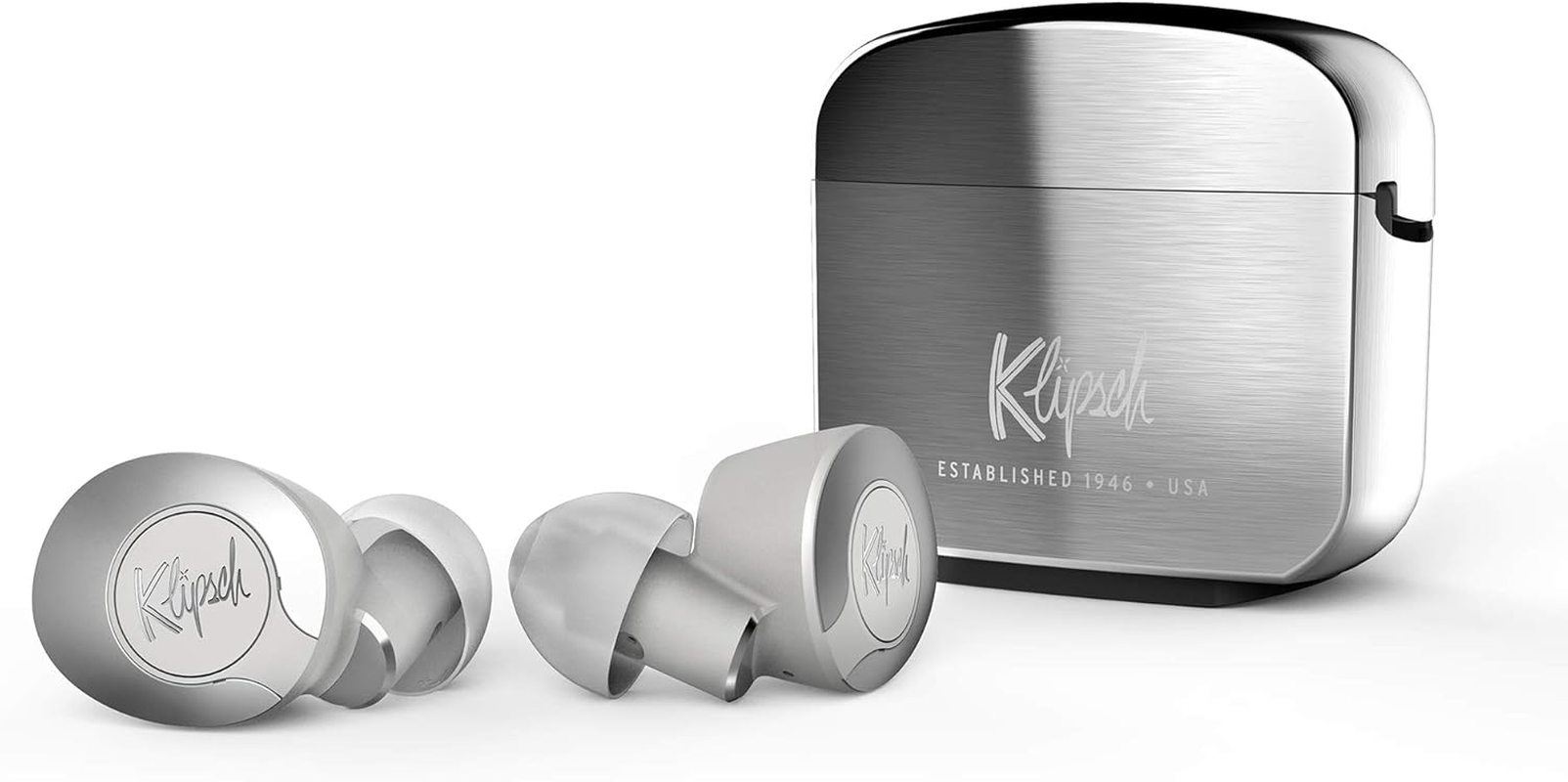 Klipsch T5 II True Wireless ANC Earphones, Gunmetal