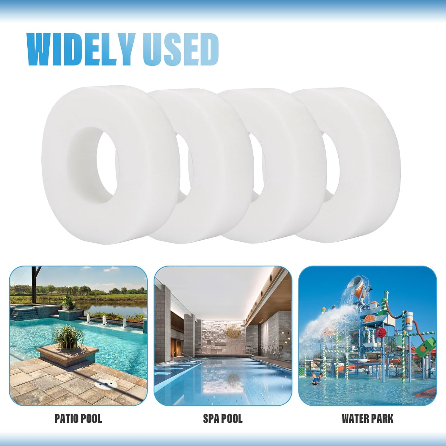 4 Pack Climbing Rings Replacement for Maytronics Dolphin Robotic Pool Cleaners, Compatible with Dolphin Nautilus CC plus M200 M400 M500 DX3 DX4 DX6 Sigma Premier and More (Part Number 6101611-R4) image number 2