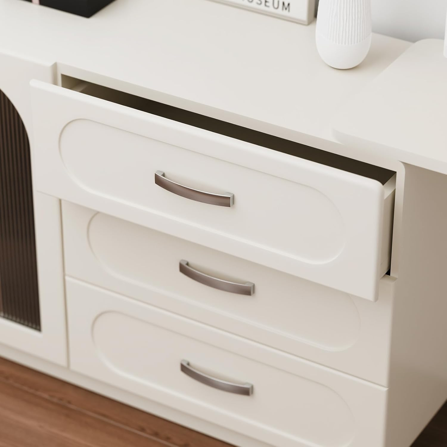 ELEBUILD Pack of 12 Handles 160Mm Chrome Cupboard Handles Elegant Kitchen Handles image number 3