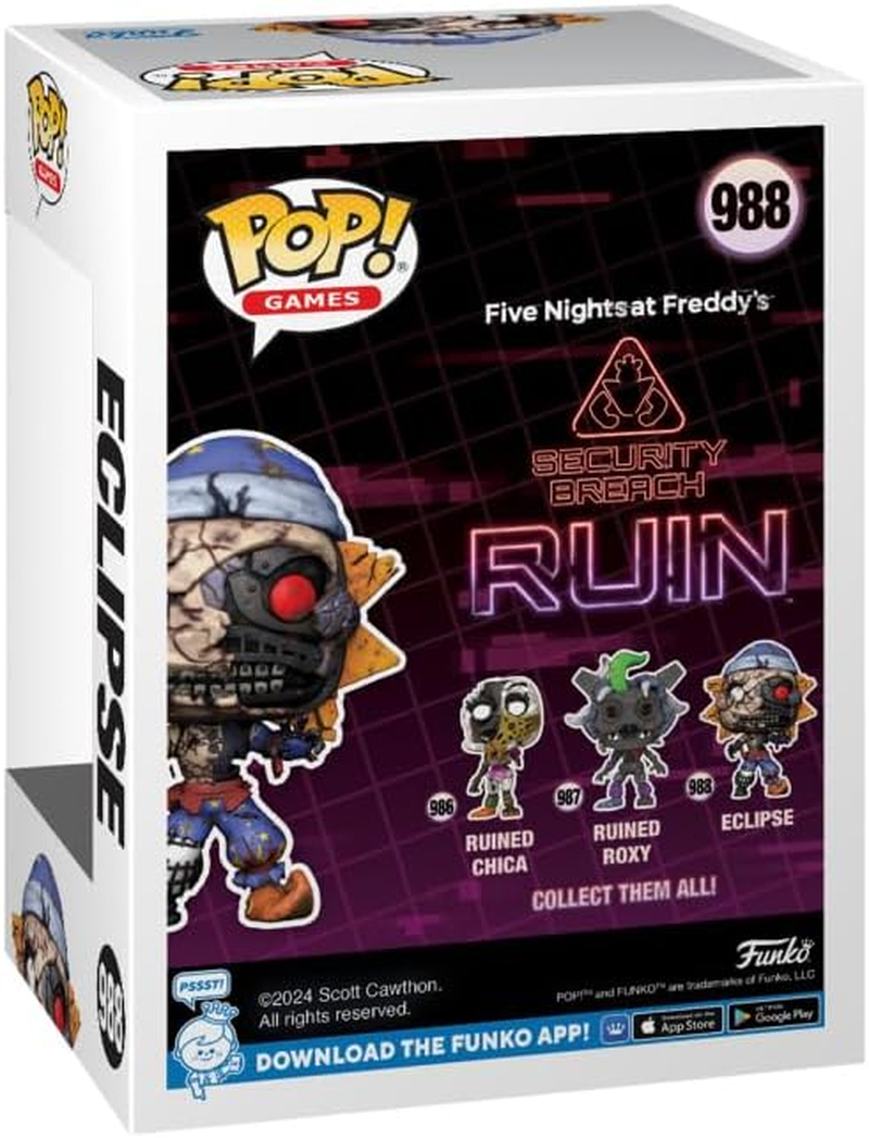 FUNKO POP! Games: Five Nights at Freddy'S RUIN - Eclipse (FNAF) image number 1