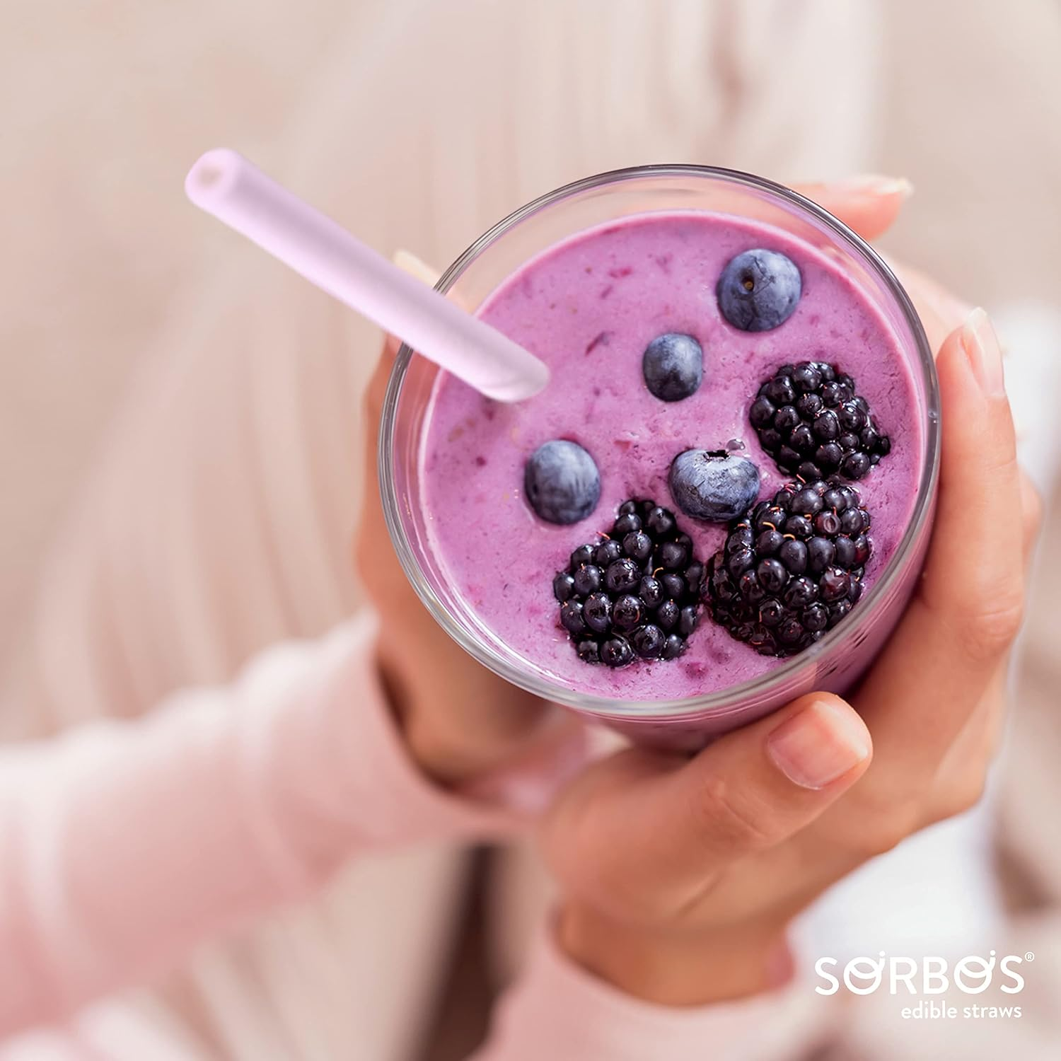 Sorbos - Various Flavours Edible Straws Sustainable, Individually Wrapped, Allergen-Free, Gluten Free, 100% Biodegradable (Pack of 200) image number 5