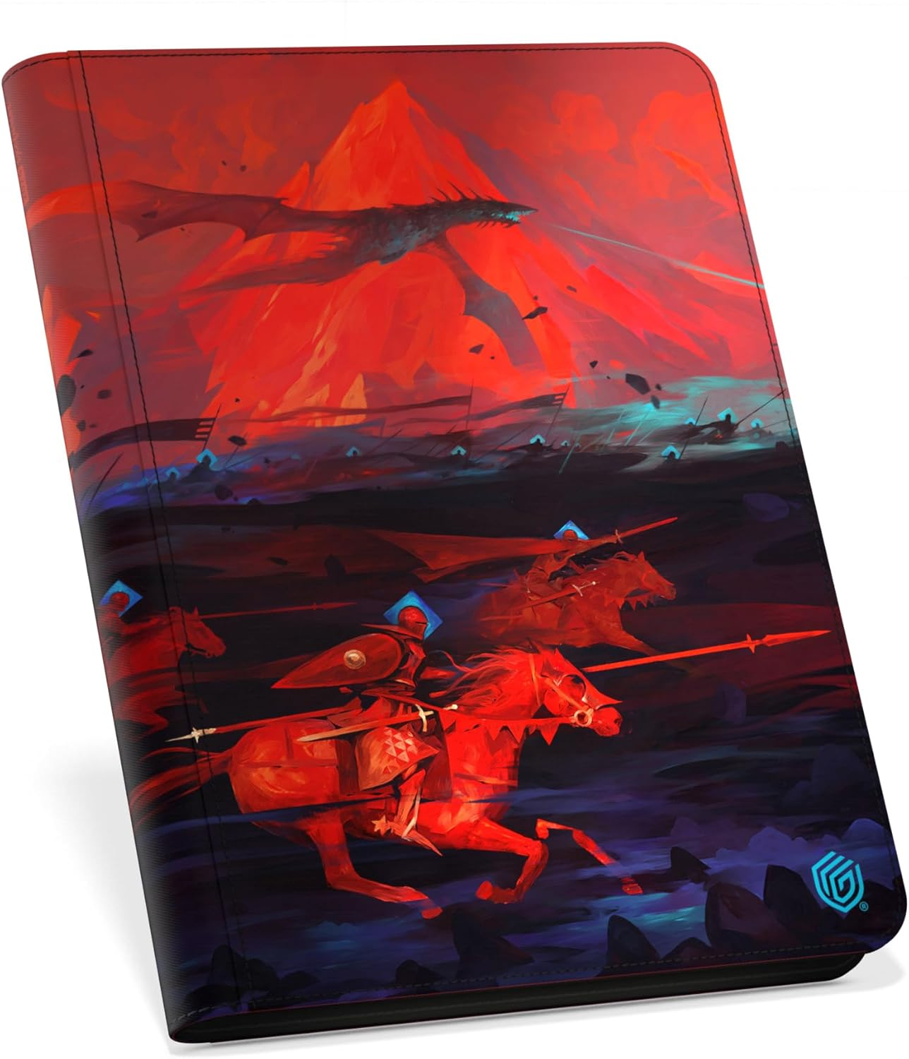 Ultimate Guard Xenoskin Zipfolio 360 2024 Exclusive Dominik Mayer: Crowned with Fire Portfolio image number 3