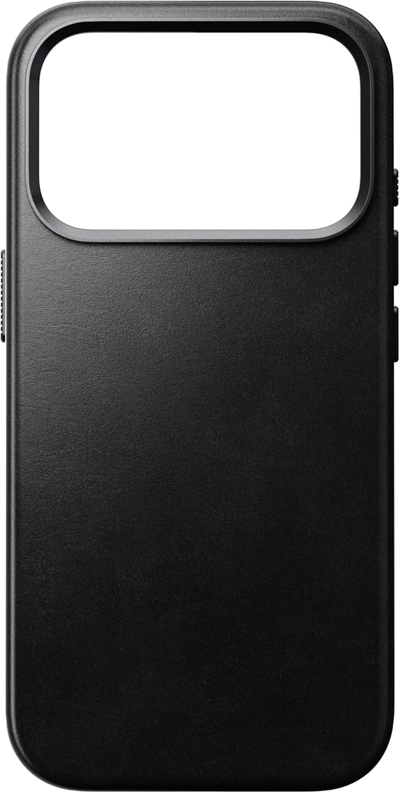 Nomad Traditional Leather Phone Case Apple Iphone 17 Pro, Magsafe Compatible, Wireless Charging, Scratch-Resistant Shockproof Protective Cover Case - Black Ecco
