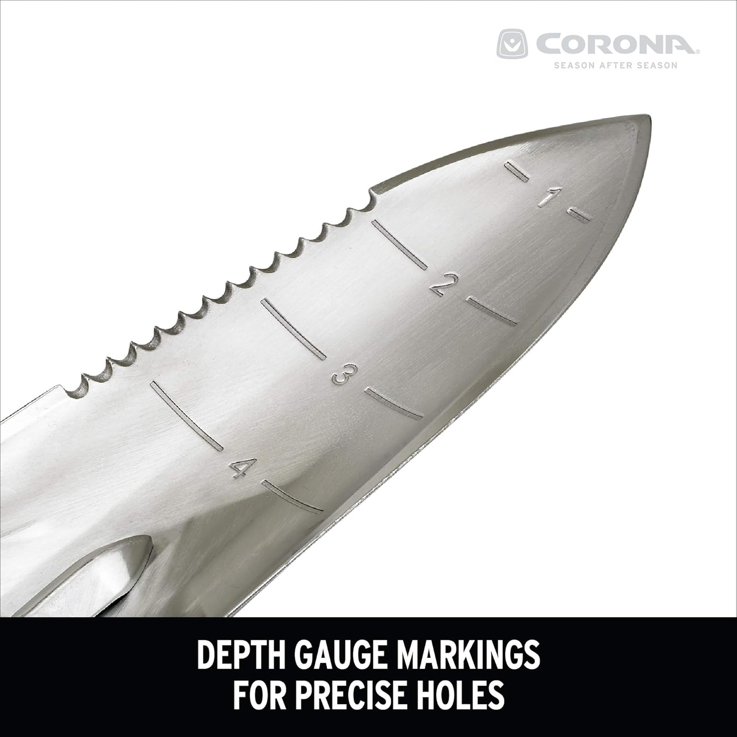 Corona K & S Precision Metals Stainless Steel Comfortgel Transplanter, Red