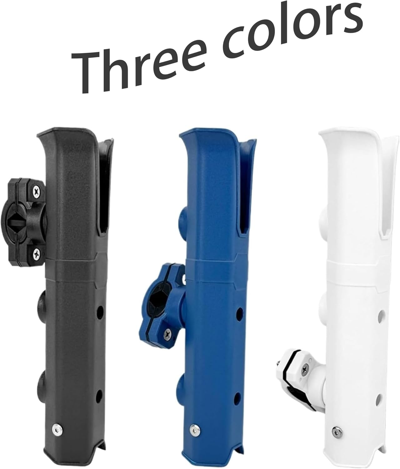 2-Pack Rotatable Fishing Rod Holders with Adjustable Mount Clamp - Compatible with Bike Racks, Boats, Kayaks, Motorcycles & Carts (Fishing Chair/Bicycle Accessories) image number 6