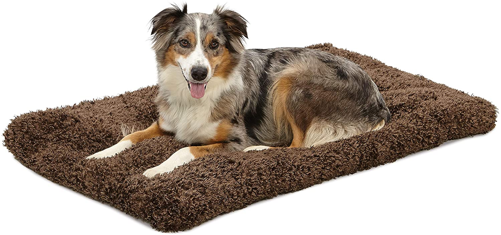 Midwest Homes for Pets Plush Ombr&eacute; Swirl Dog & Cat Bed | Mocha 23L X 18W X 1.75H -Inches for Small Breeds, 24-Inch, Model:40624-Stb image number 2