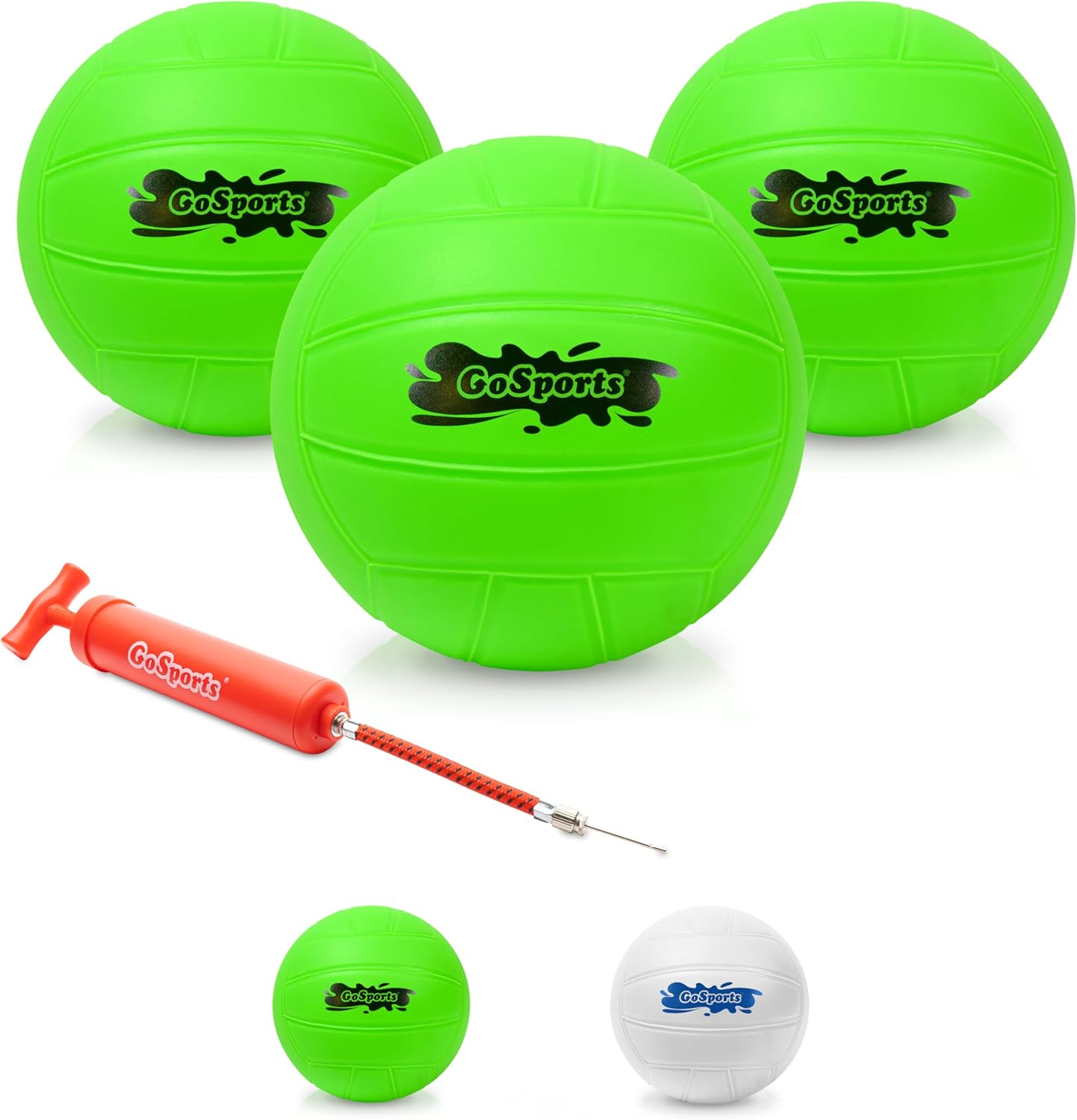 Gosports Water Volleyball 3 Pack Great for Swimming Pools or Lawn Volleyball Games image number 1