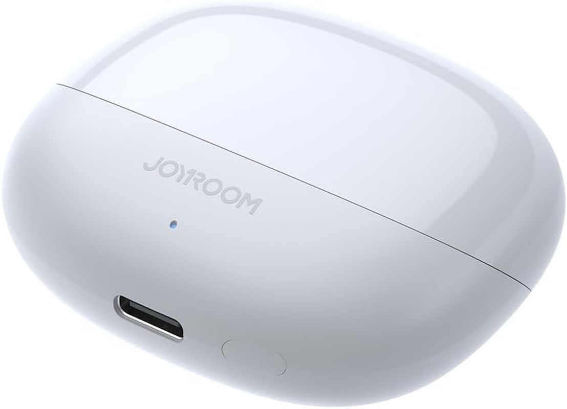 JOYROOM FN2 Funpods 4-Mic ENC Earbuds, EQ, Bluetooth 5.4, ANC Noise Cancellation - White