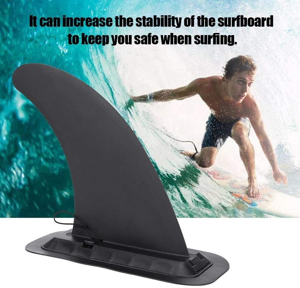 Tbest Surf & SUP Fin - Detachable Center Fin Removable Stand up Paddle Board Surfboard Tail Rudder Plastic Surfing Watershed Fin for Long Board Surfboard Paddleboard image number 6