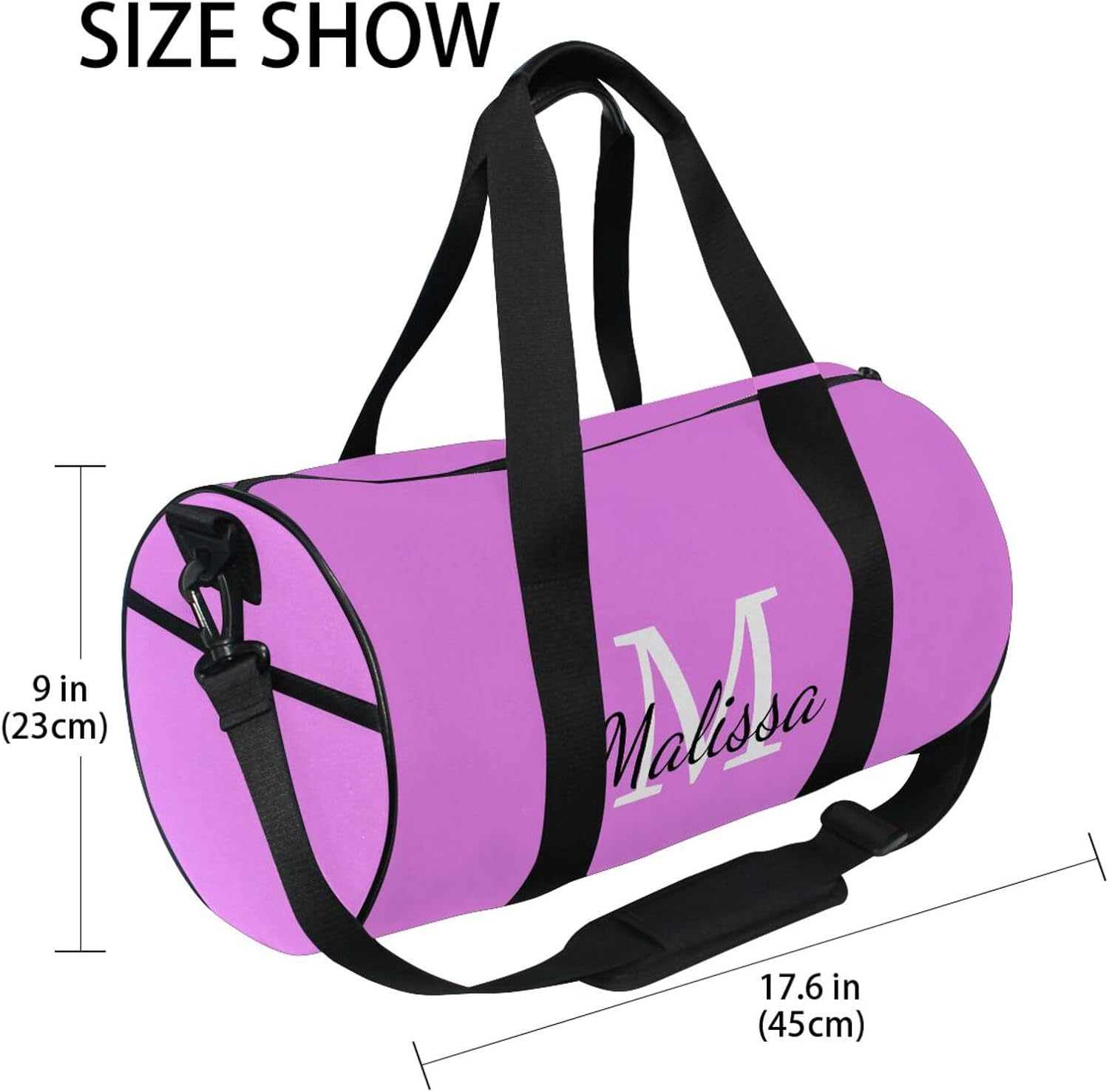 Personalized Travel Duffel Bagcustomized Travel Weekender Gear Bag Trekking Waterproof image number 2