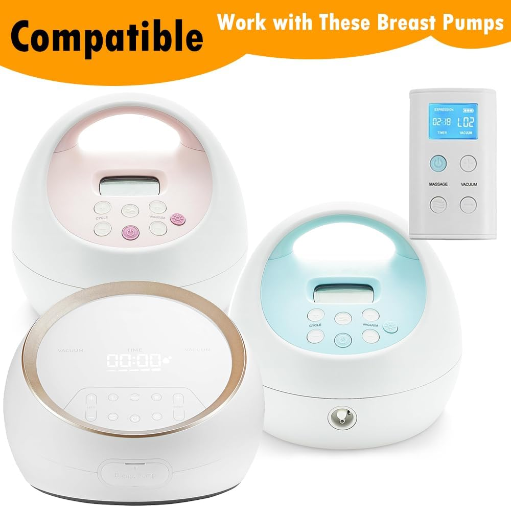 6Pcs Pump Parts Set,4Pcs Duckbill Valves and 2Pcs Silicone Membrane Replacement Parts Compatible with Spectra S1 S2 9 plus Breast Pumps image number 6